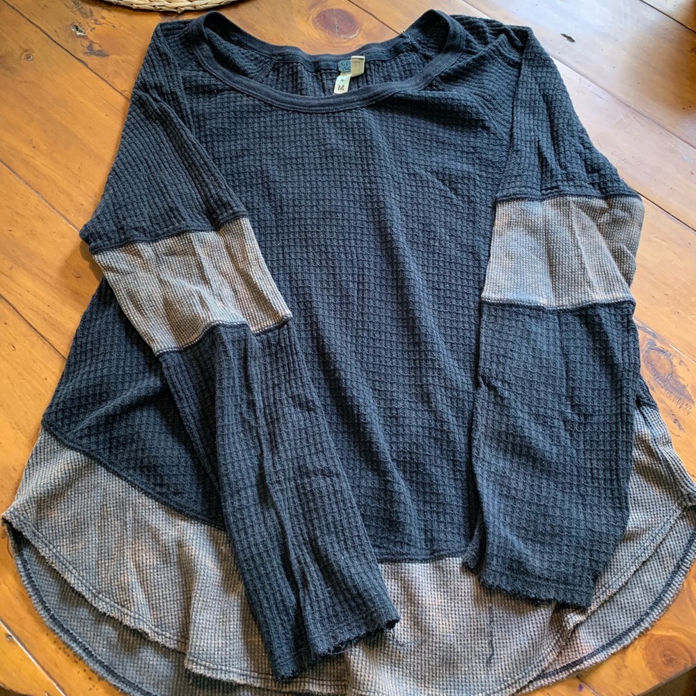 Free People thermal long sleeve, size M